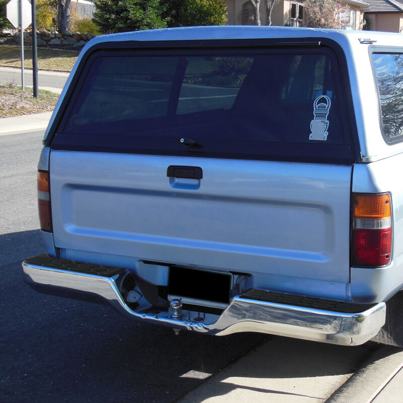 1989-1995 Toyota Pickup 2WD/4WD Chrome Rear Bumper Step - SRB-PIK89CR-FS