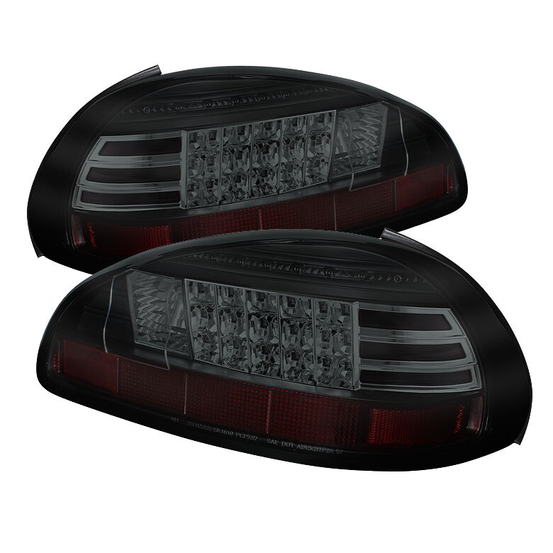 1997-2003 Pontiac Grand Prix Black/Smoke LED Tail Lights-ALT-YD-PGP97 ...