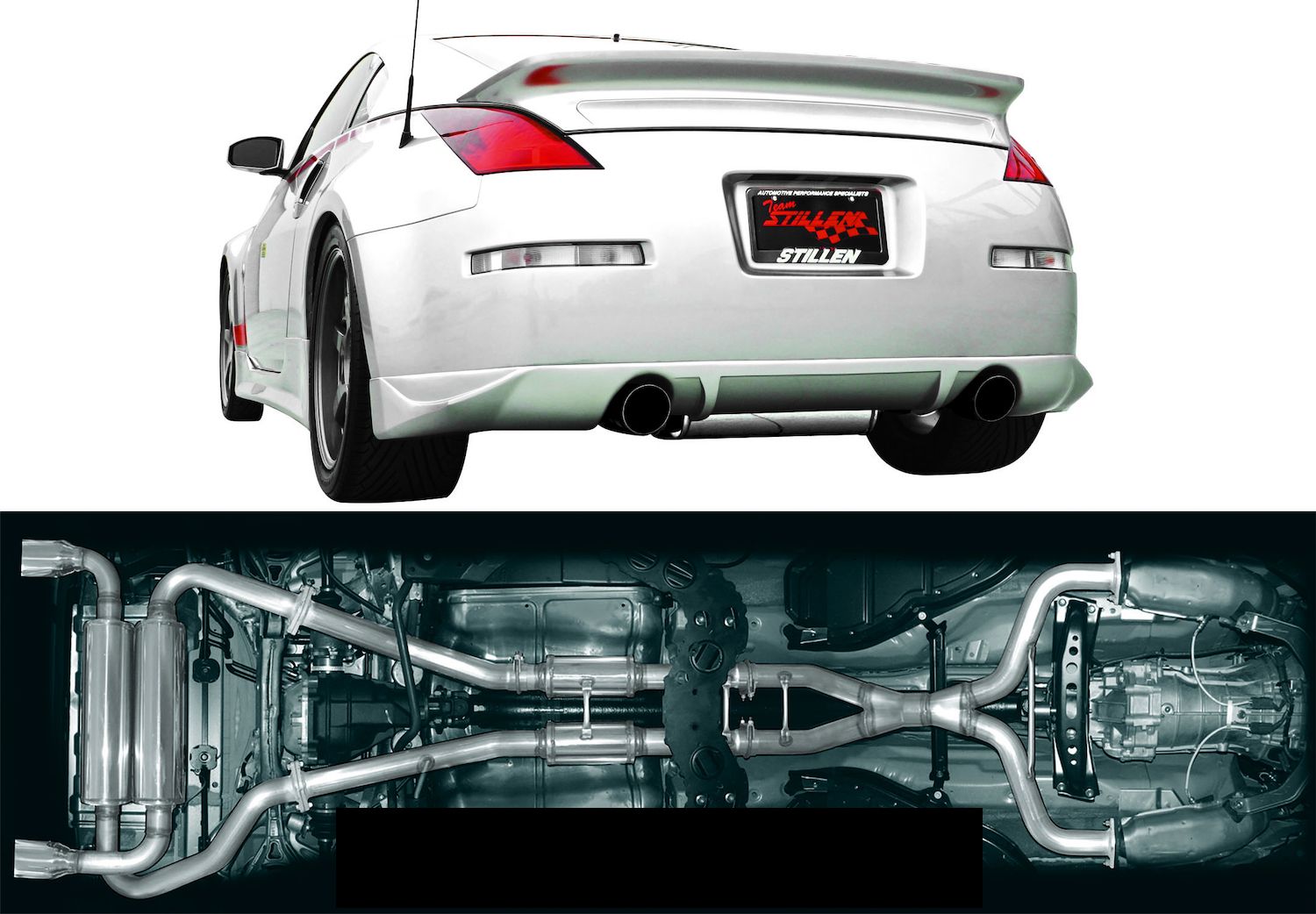 20032009 Nissan 350z Stillen Exhaust System Kit 504350D