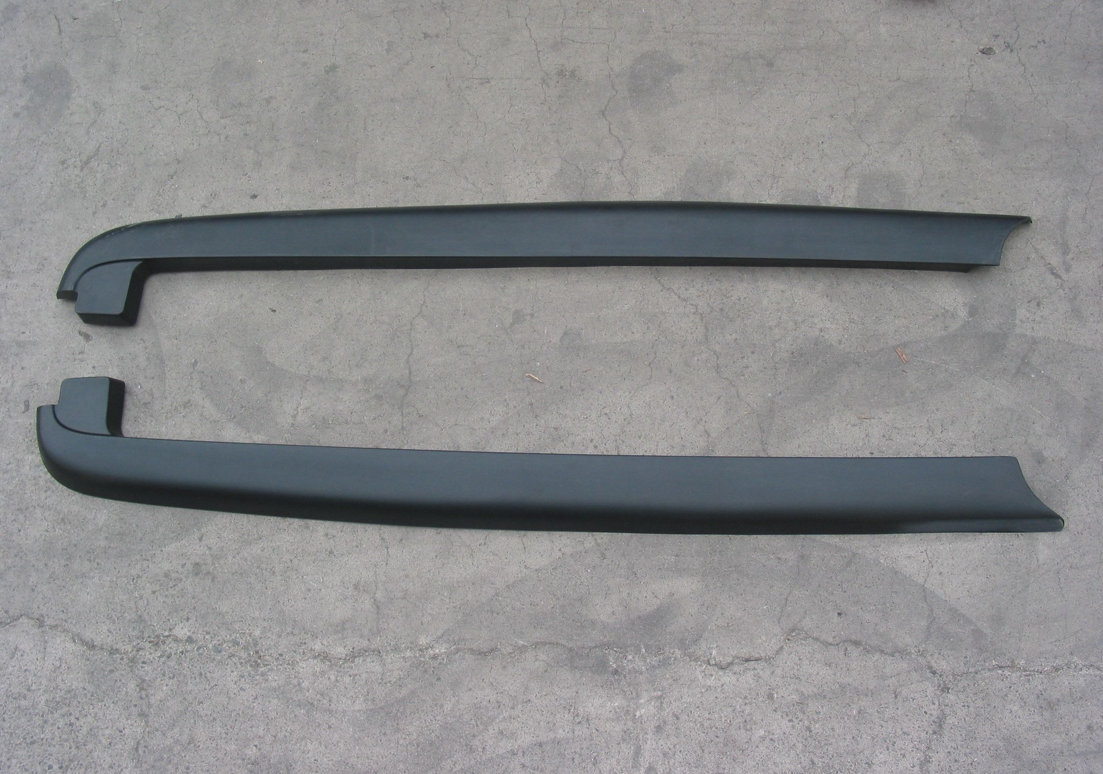 2001-2003 Ford F-150 Street Scene Urethane Truck Bed Side-Rail Protector Smooth Caps - 950-70725