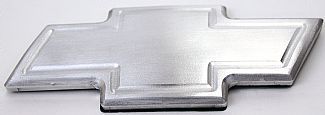 2006-2011 Chevrolet Trailblazer Street Scene Aluminum Tailgate Emblem Satin 