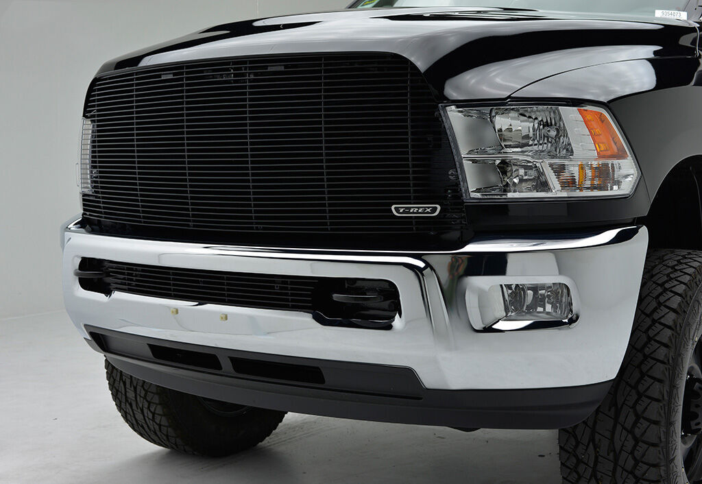 Front Grille Fits 2013-18 Dodge Ram 2500 3500 Laramie Flame Red Frame