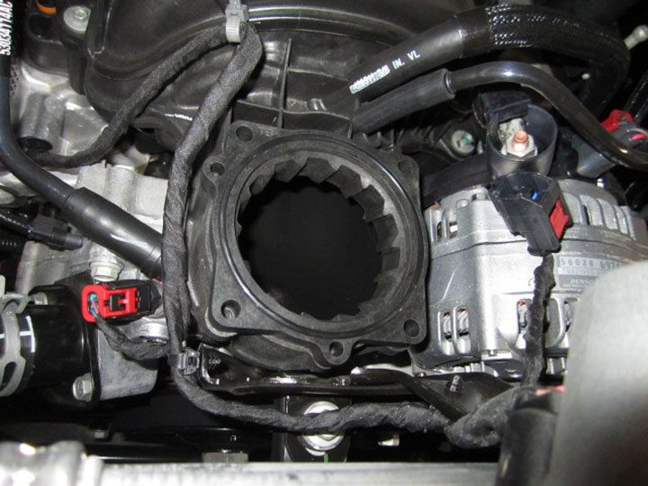 20092012 Dodge Ram 5.7L Volant Vortice Throttle Body Spacer 726057