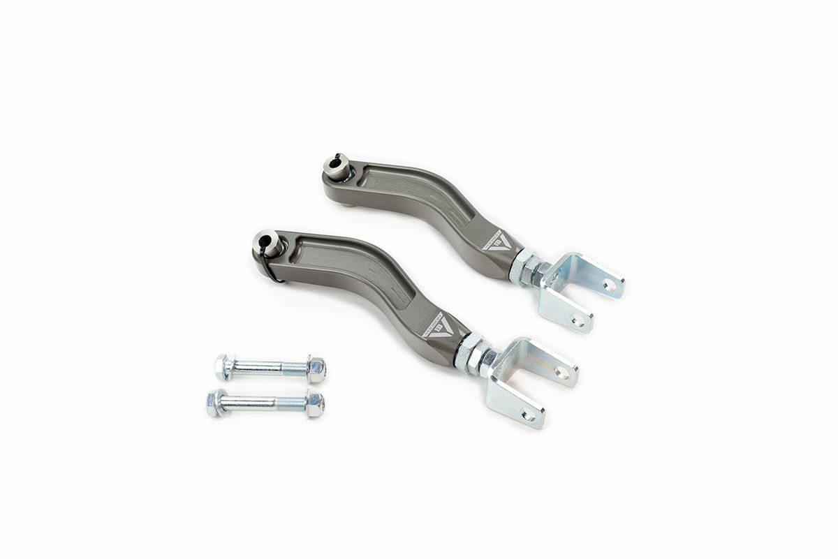 2013-2016 Scion FR-S Base VooDoo13 Trailing Arms Gunmetal Hard Anodize Clear - TRSC-0100HC