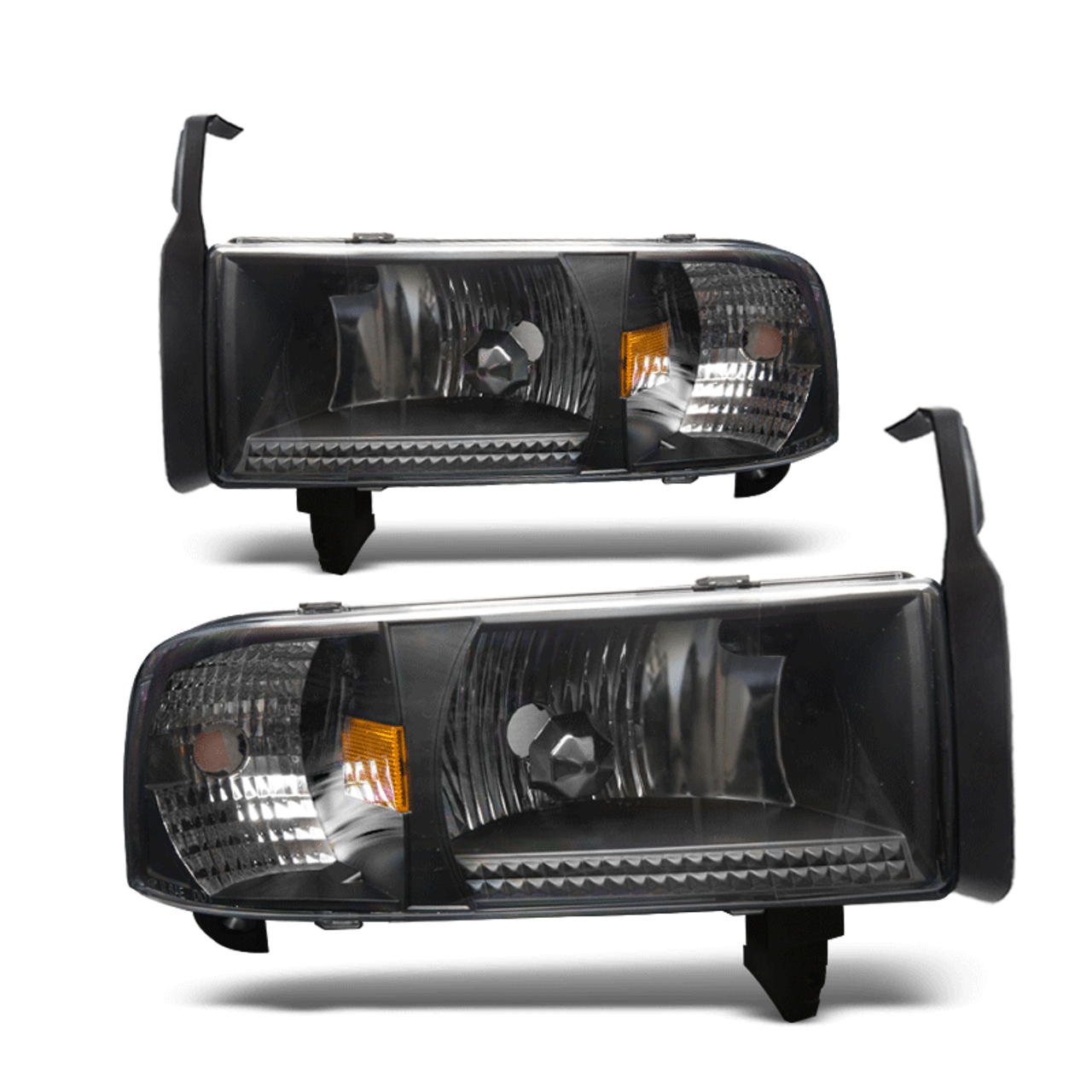Fit 1994-2001 RAM 1500 2500 3500 Pickup Smoke Lens Headlights Tail Brake Lights Fit 1994-2001 RAM 1500 2500 3500 Pickup Smoke Lens Headlights Tail Brake Lights