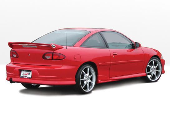 2000-2002 Cheverolet Cavalier 2dr W Type Style Wings West Body Kit