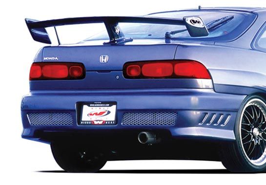 1994-1997 Acura Integra Agressor II w Extreme Flares Style Wings Wes