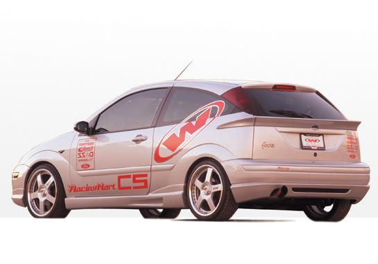 2000-2004 Ford Focus ZX3 W Type Style Wings West Body Kit