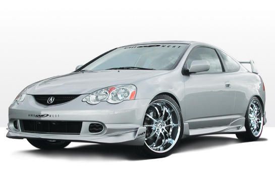 2002-2004 Acura RSX G5 Type Style Wings West Body Kit - WW-890642