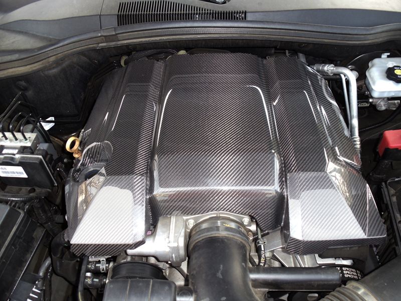 20102015 Chevy Camaro SS Carbon Fiber Engine Cover V8 LS3 2011 Real Carbon