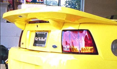 1999-2004 Ford Mustang 2DR SIN Fiberglass Rear Spoiler Wing