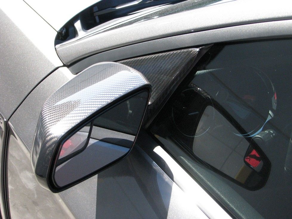2010-2014 Ford Mustang & GT500 APR Carbon Fiber Replacement Mirrors