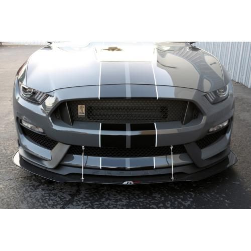 2018-2020 Ford Mustang Shelby GT350 APR Carbon Fiber Front Splitter + Rods - APR-CW-201835