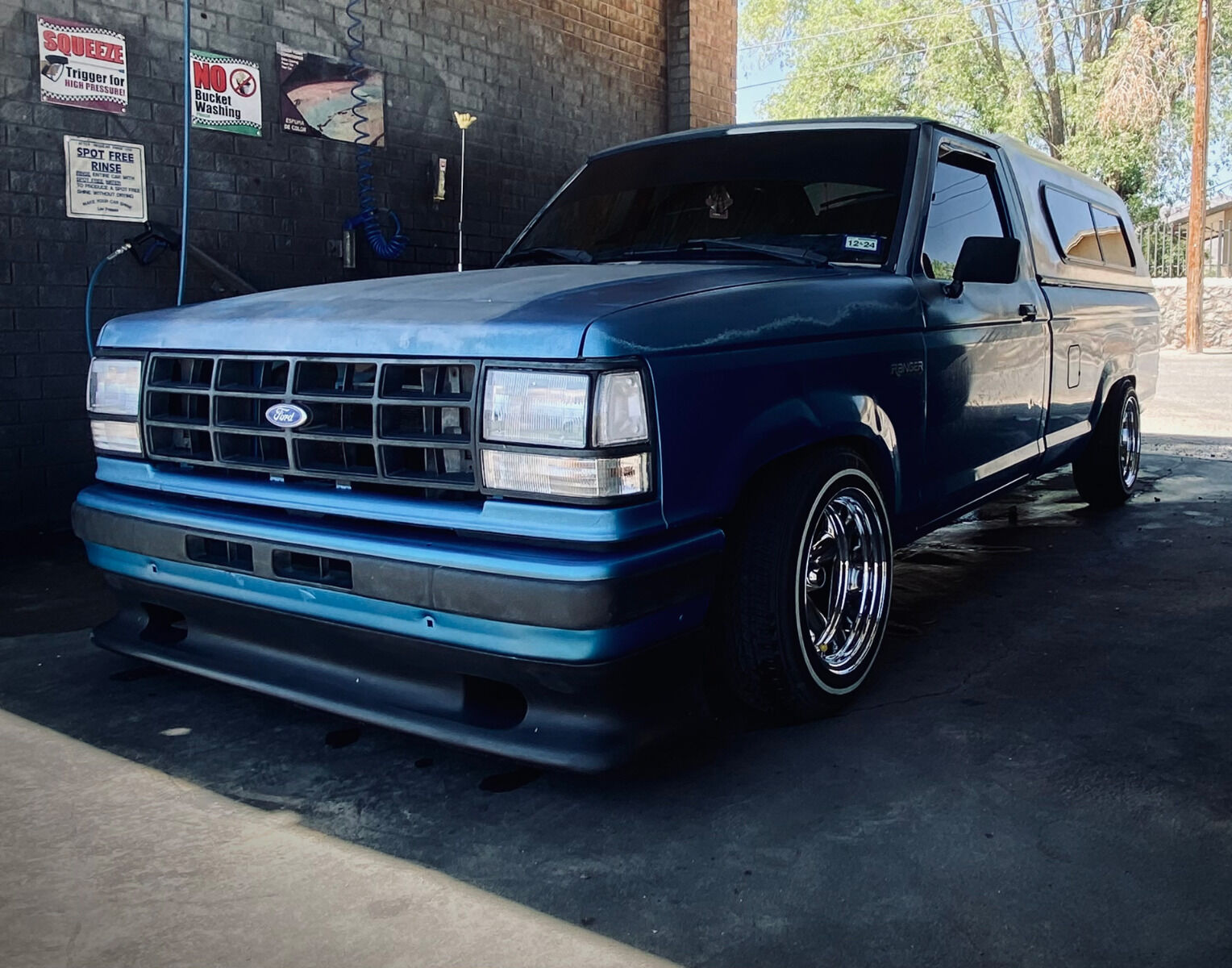 1983-1988 Ford Ranger Street Scene Urethane Front Bumper Lip/Air Dam ...
